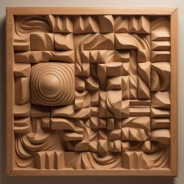 Patterns and decorations stl sol lewitt 4 3d model